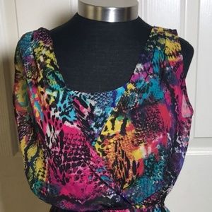 Speechless Women's Dress, Small, Multi color